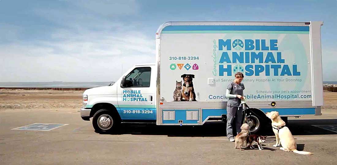 Concierge Mobile Animal Hospital truck